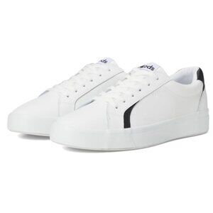 NWT Keds Peruit Women’s White Leather Sneakers- 8.5-f or gym street work school